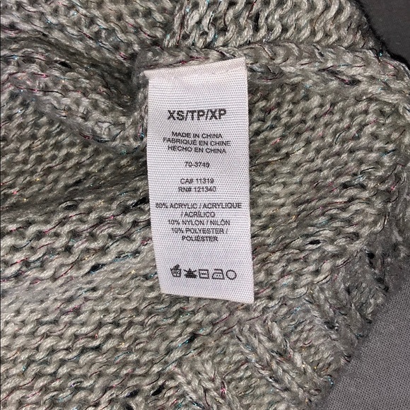 GARAGE BEIGE KNIT CROPPED SWEATER - Picture 5 of 5